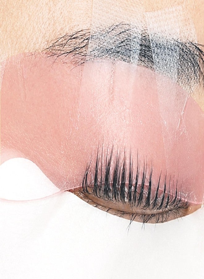 ديلوكس بروفيشينال لصقات جيلي لرفع الرموش المسطحة 0.8 مم - وسادات سيليكون لتنعيم الرموش في الخطوة الأولى | تصميم مُسنّن | لصقة تجعيد رموش احترافية قابلة لإعادة الاستخدام | وردي - Image 3