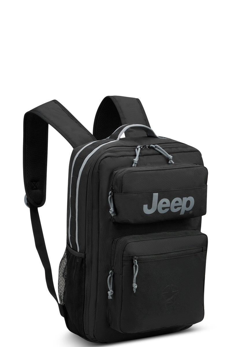 جيب حقيبة ظهر متعددة الاستخدامات مبطنة للابتوب من JEEP مقاومة للماء، مقاس 15.6 بوصة - باللون الأسود، مع حقيبة غداء مجانية - الجيش (أخضر) (طقم من قطعتين) - Image 3