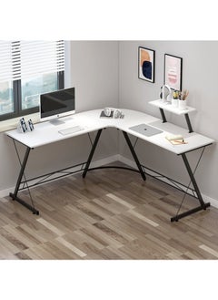 ZUIHAO Home Office Computer Table L Shaped Corner Desk 130cm  - Image 2