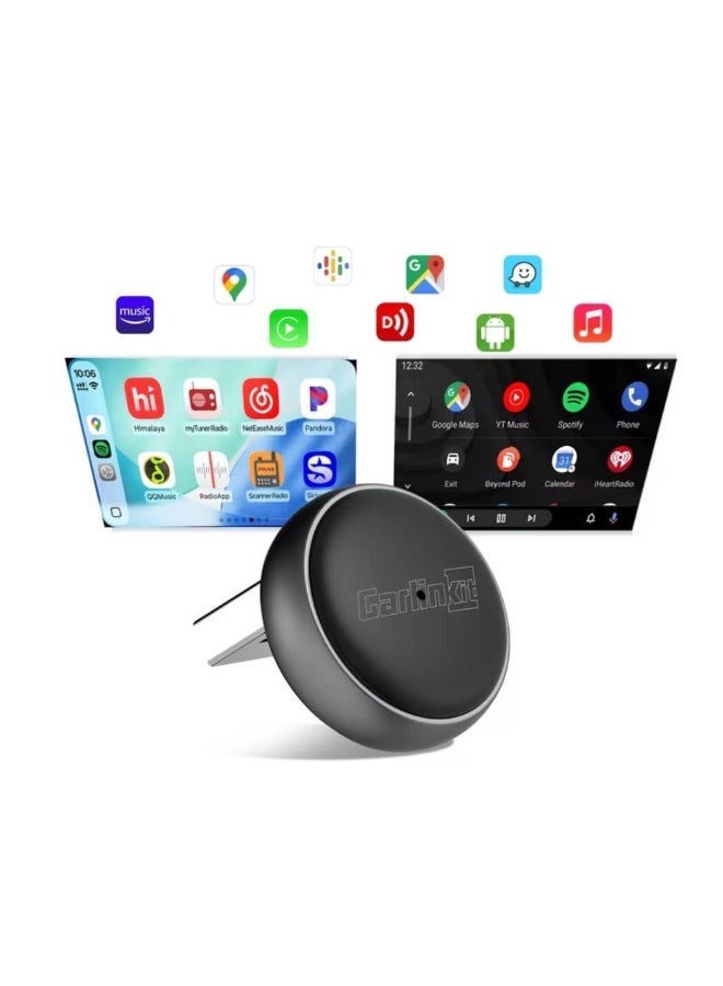 CarlinKit Mini Ultra 3 Wireless CarPlay & Android Auto Adapter - Image 1