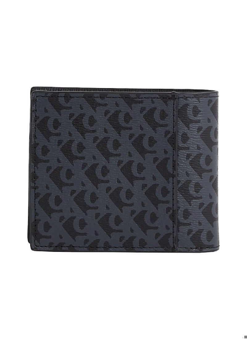 Calvin Klein Jeans Men's Bifold Wallet - Leather, Black  - Image 2