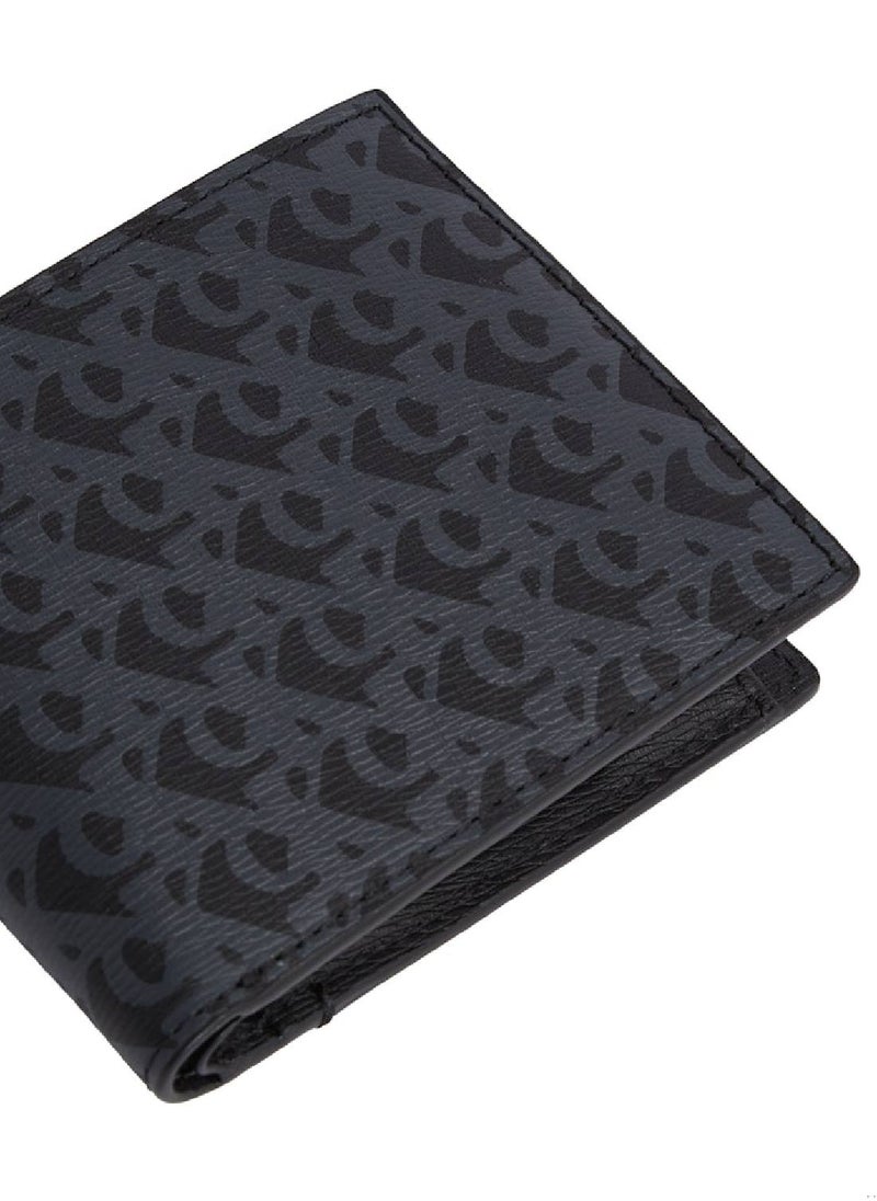 Calvin Klein Jeans Men's Bifold Wallet - Leather, Black  - Image 4