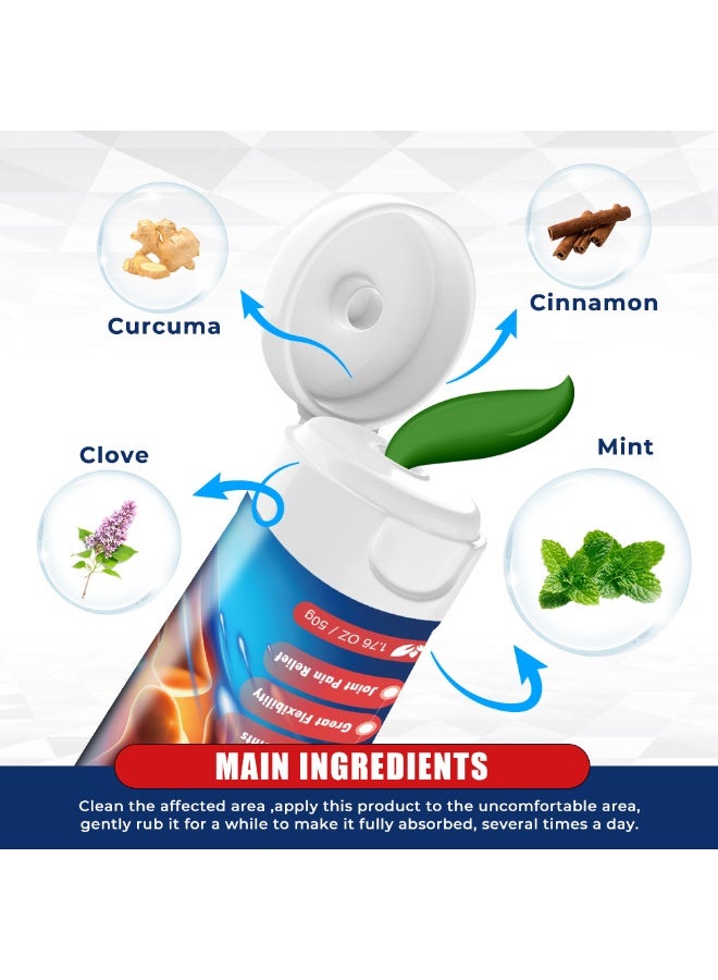 سوميفون كريم الغضروف الزليلي لدعم صحة المفاصل، يعزز قوة وكثافة المفاصل - Image 5