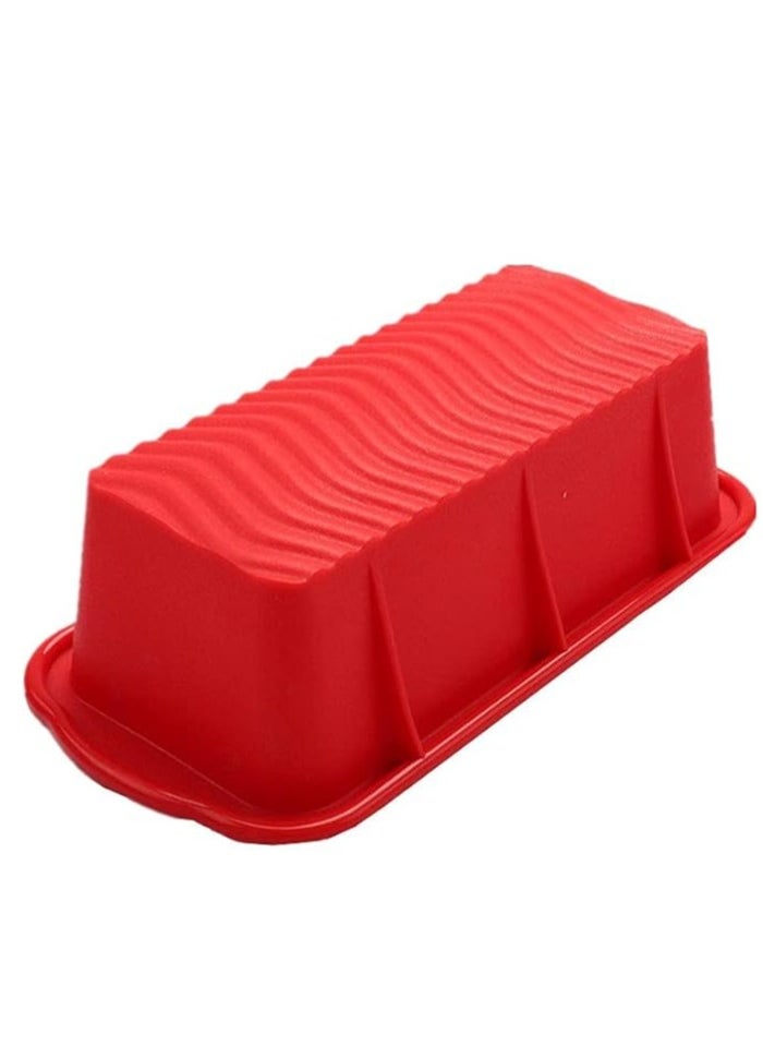 Generic - 2 × Large Non-Stick Silicone Rectangular Baking Molds – Perfect for Baking Bread, Cakes, and More! 🍞🎂 - Image 1