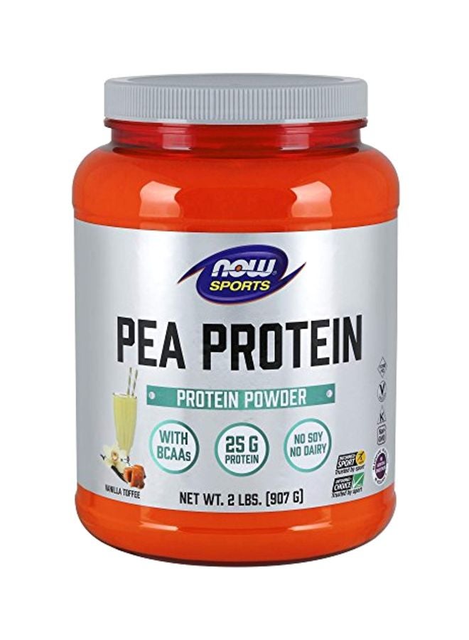 Now Foods Pea Protein Powder - Vanilla Toffee - Image 1