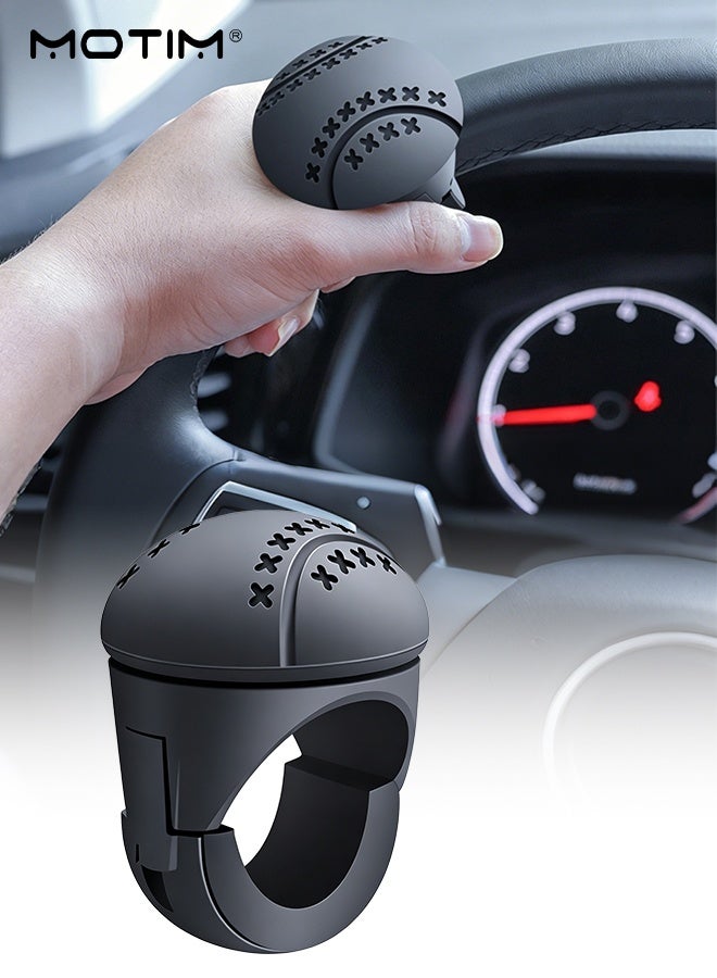 Motim 360° Rotating Steering Wheel Push Ball, Non-Slip Car Power Handle Steering Wheel Spinner, Multi-Function One-Hand Steering Assist - Image 1