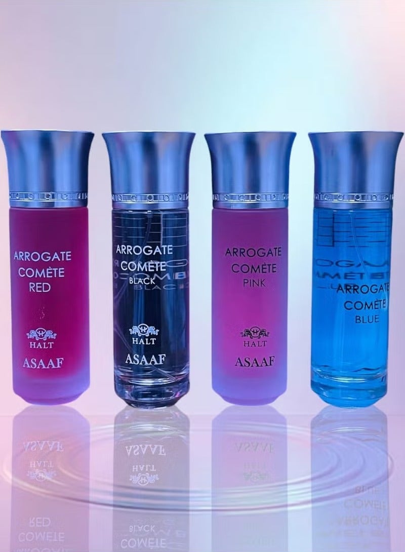 ASAAF ARROGATE COMETE BLUE+PINK+RED+BLACK 200ML - Image 1