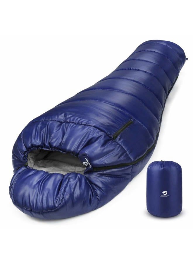 Bessport Mummy Sleeping Bag | 15-45 ℉ Extreme 3-4 Season Sleeping Bag for Adults Cold Weather– Warm and Washable, for Hiking Traveling & Outdoor Activities - Image 1