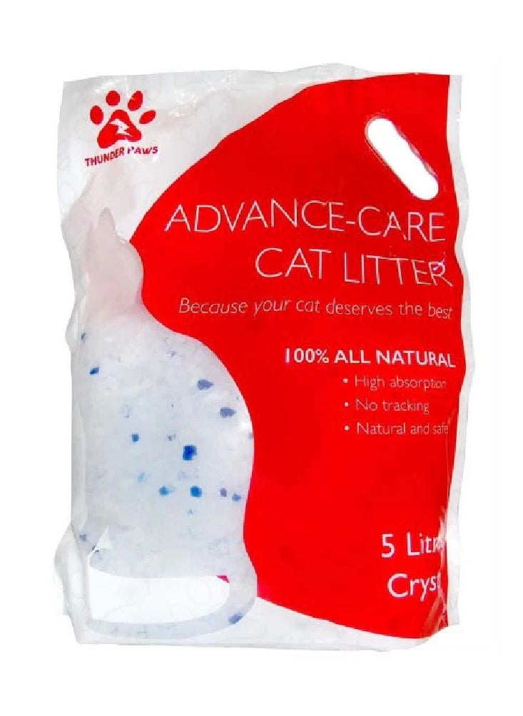 Thunder Paws Thunder Paws - Advance Care Non-Clumping Crystal Cat Litter - Unscented 