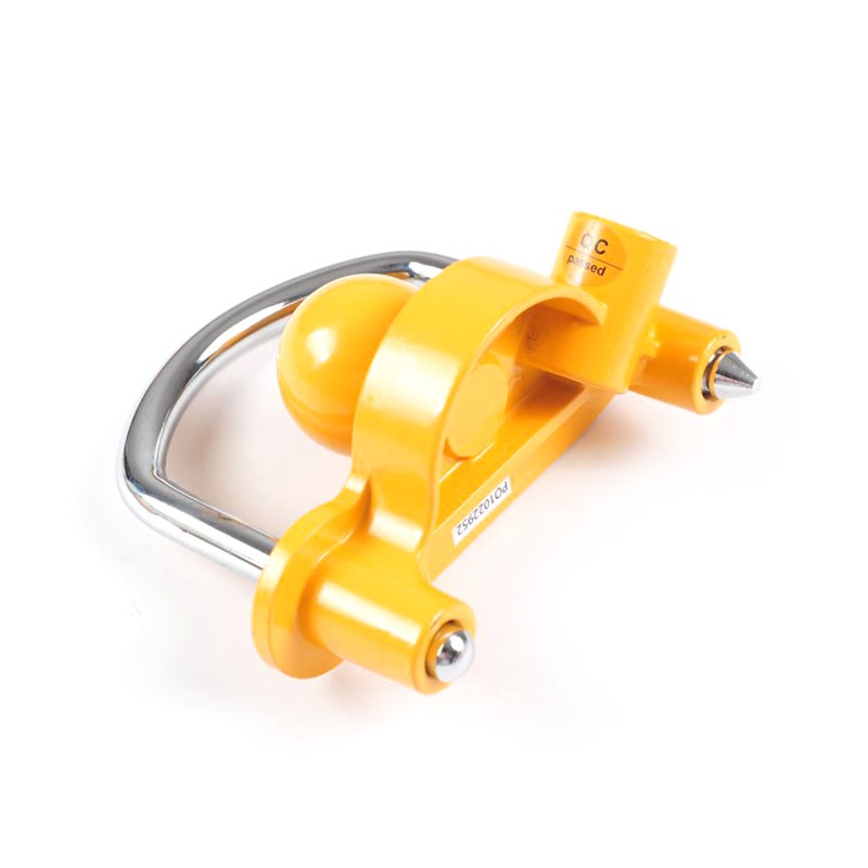Trailer Coupler Lock: 1-7/8", 2", 2-5/16" Fit, Premium Rust-resistant Iron & Aluminum Alloy - Secure Locking Mechanism, Visible Theft Deterrent for Trailer Security - Image 4