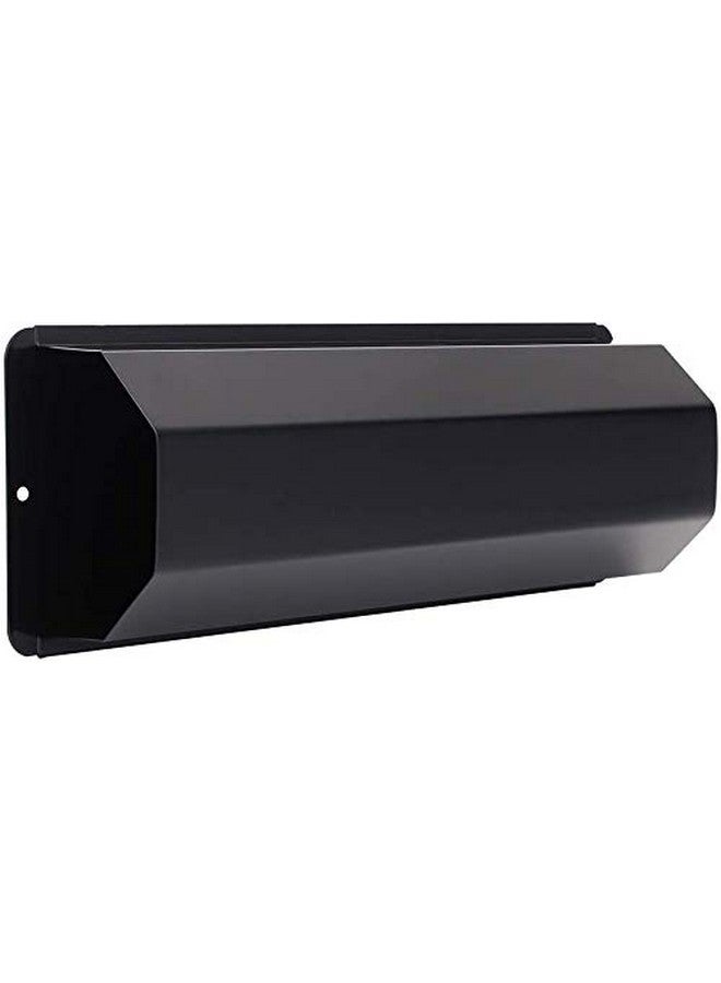 INDIAN DECOR. 2950 Wall Mounted, Newspaper Holder, Magazine Rack, Outdoor Newspaper Holder - Black(Metal) - Image 1