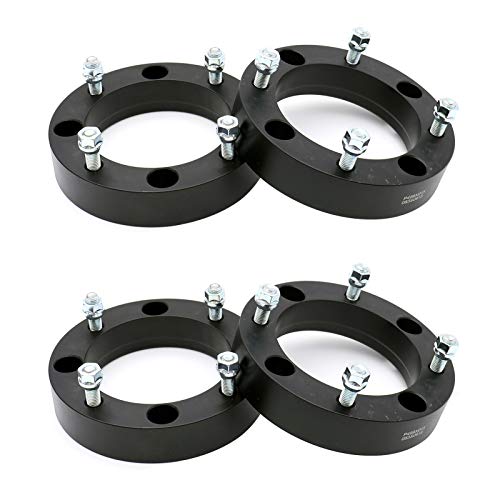 HICKS 4x156 Wheel Spacers 1.5" Thick Wheel Spacer Adapters 131mm Hub Bore with M12x1.5 Studs fit for 2013-2022 Polaris Ranger, 2014-2022 Polaris RZR XP 1000, Set of 4 - Image 1
