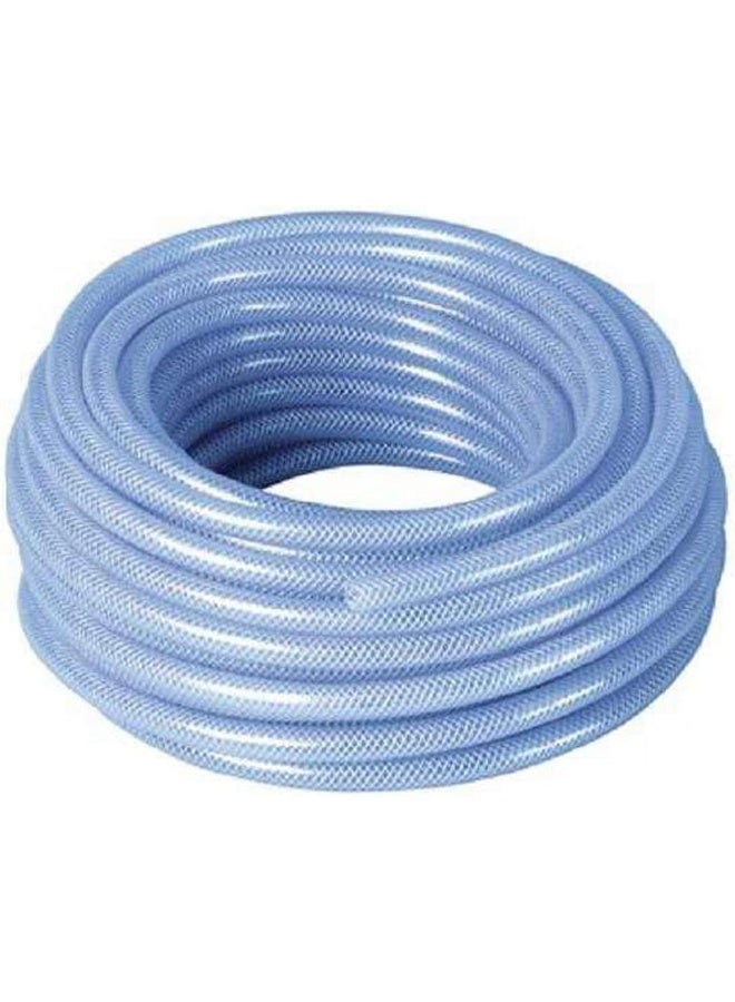 Royal Apex High Pressure Braided Clear Flexible Pvc Tubing Heavy Duty Uv Chemical Resistant Vinyl Hose Water Oil 50 Yrad 3/4 Inch - Image 1
