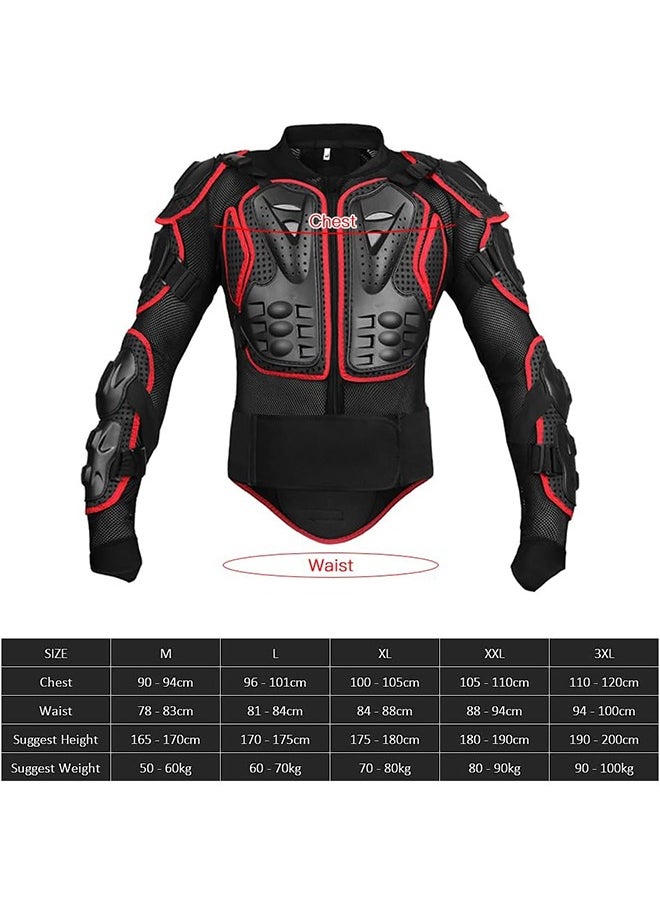 Bukela - Motorcycle Safety Jacket: CE-Certified Armor with Removable Pads & Ventilation - Bike Safety Gear for Off-Road, Racing, Skating CE-Certified Safety Armor - Image 1
