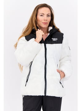 Reebok Women Sportswear Fit Outdoor Jacket, White  - Image 1