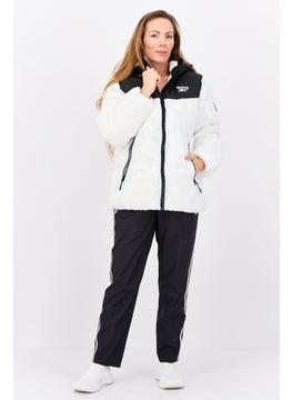 Reebok Women Sportswear Fit Outdoor Jacket, White  - Image 2