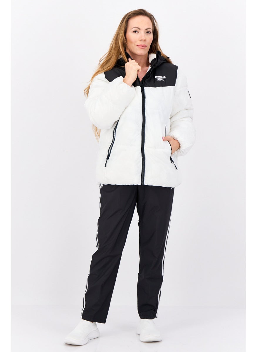 Reebok Women Sportswear Fit Outdoor Jacket, White  - Image 2