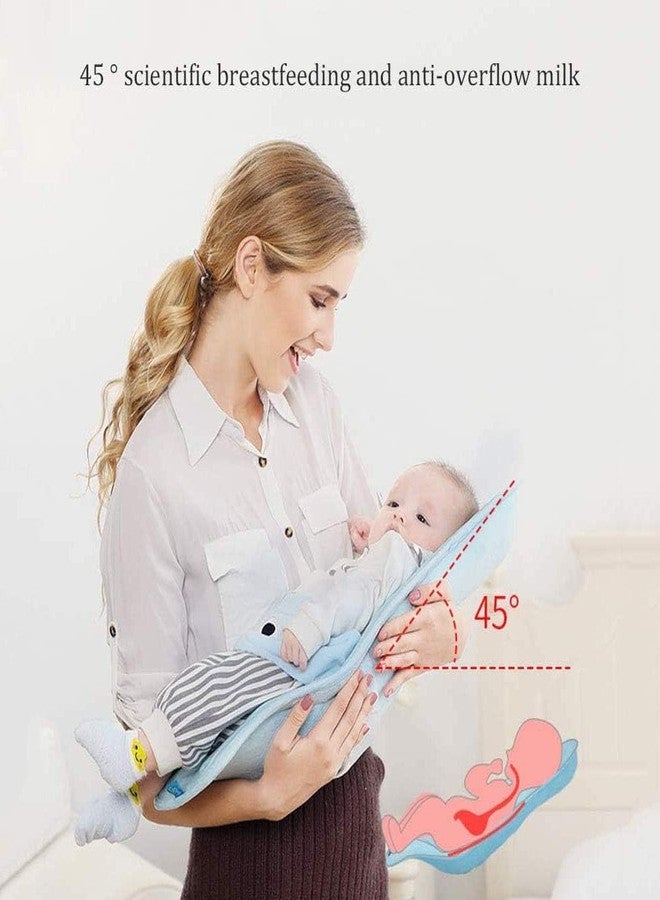 KRLZ 2-in-1 Hooded Feeding Pillow Yellow | Feeding Pillow with Cover | Nursing pad with Baby Cover Baby Carrier, Reclined Carrier, Infant Carrier - Image 2