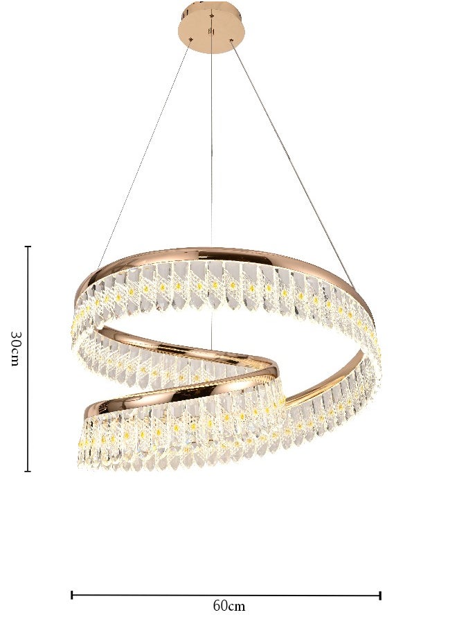 Fiamco modern chandelier with 3 LED lights - 8006-D600  - Image 2