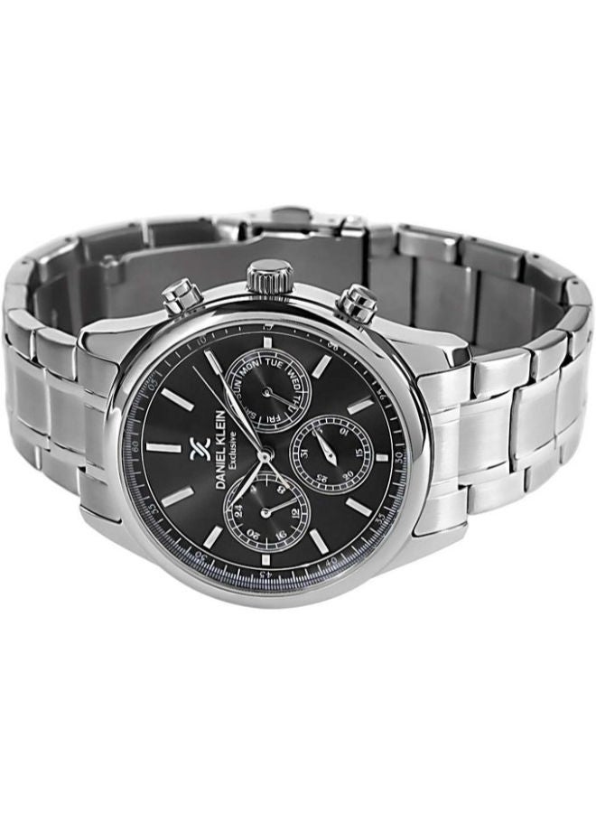 دانيل كلاين ساعة يد كرونوغراف من الفولاذ المقاوم للصدأ DK.1.13549-3 - Image 2