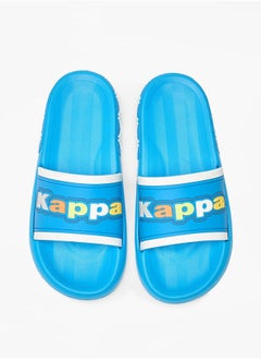 Kappa Boys' Logo Embossed Slip-On Slides  - Image 2
