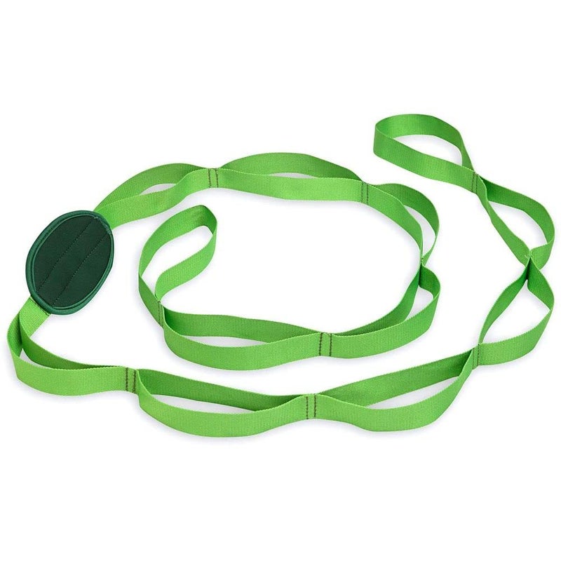 Gaiam Restore حزام تمدد متعدد القبضات من جايام رستور، أخضر - Image 1