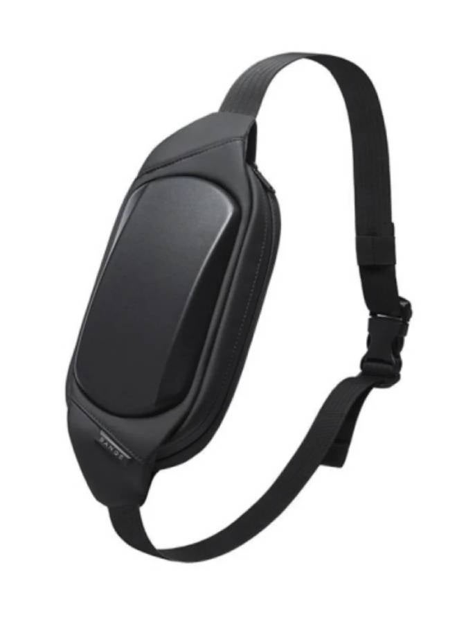 BANGE 7266 Black Shoulder Trendy Casual Bange Crossbody Anti Theft Men Sling Bag - Image 3