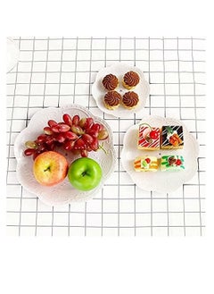 Y&D 3 Tier Cupcake Stand Plastic Tiered Serving Dessert Fruit Snack Tower Tray for Wedding Home Birthday Tea Party Baby Shower  - Image 2