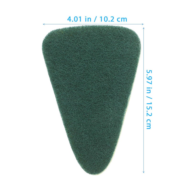 Bathroom Floor Scrubber Brush Set with 2 Tile Corner Brush Heads for Shower Bathtub Cleaning - Image 3