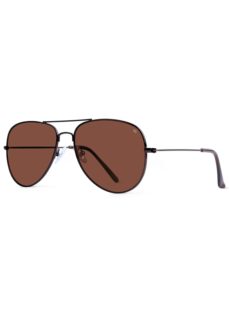 Woggles Stylish Aviator Polarized Sunglasses |Men & Women|100% UV Protection