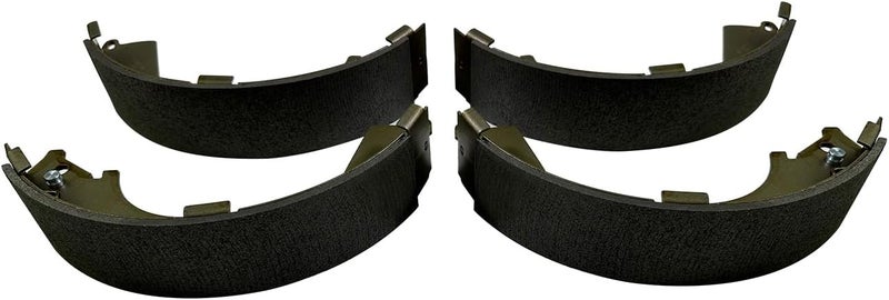 IBESTWOLF Front Ceramic Brake Pads and Rear Brake Shoes for 2008-2013 Chevy Silverado 1500 and GMC Sierra 1500 - Image 3