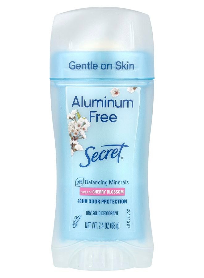 Secret مزيل العرق الجاف الصلب برائحة زهر الكرز 2.4 أونصة (68 جرام)