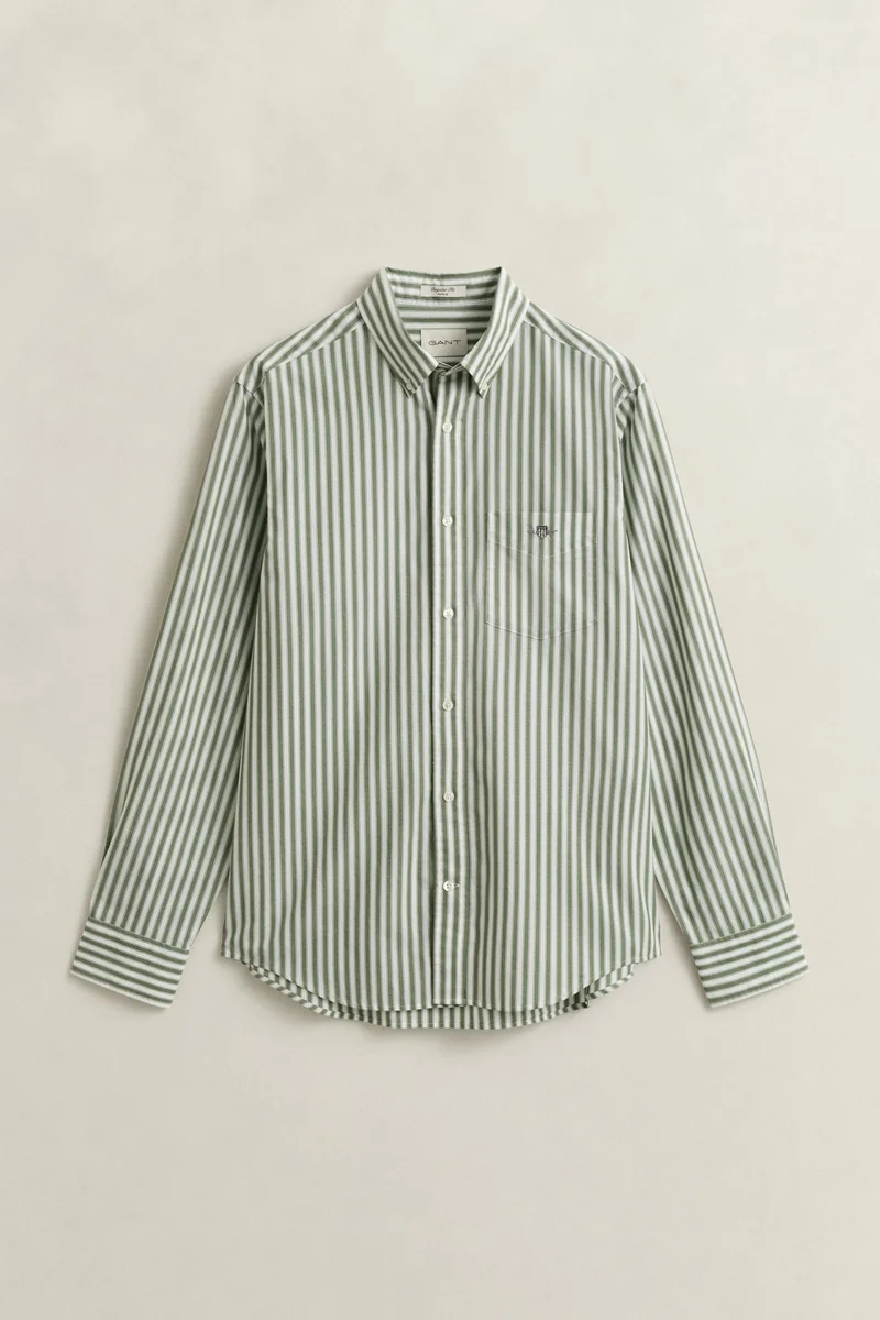 GANT  Regular Classic Poplin Stripe Shirt for Men | Best Price UAE