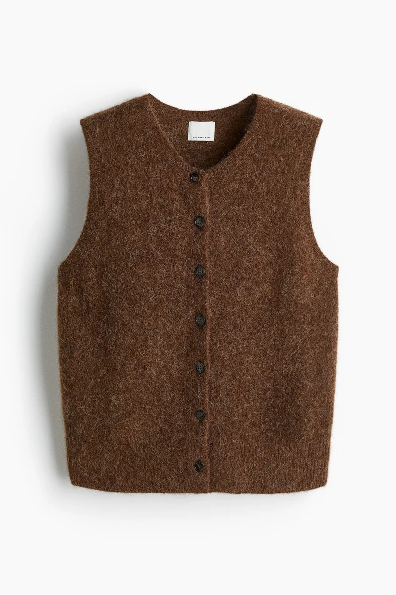 H&M Alpaca-blend waistcoat