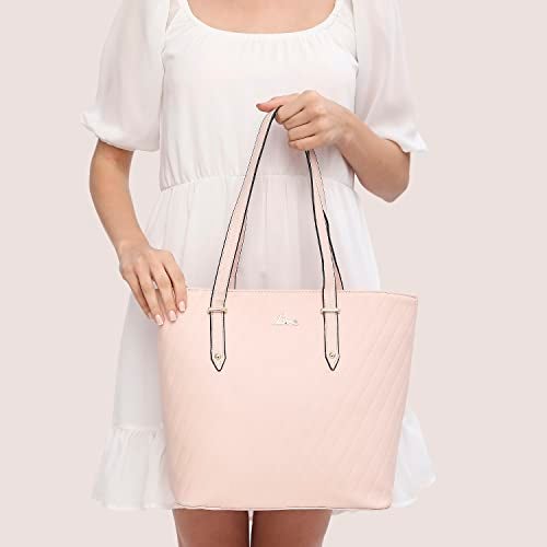 Lavie Yalta Women's Handbag (Pink) YALTA LG VT TOTE - Image 2