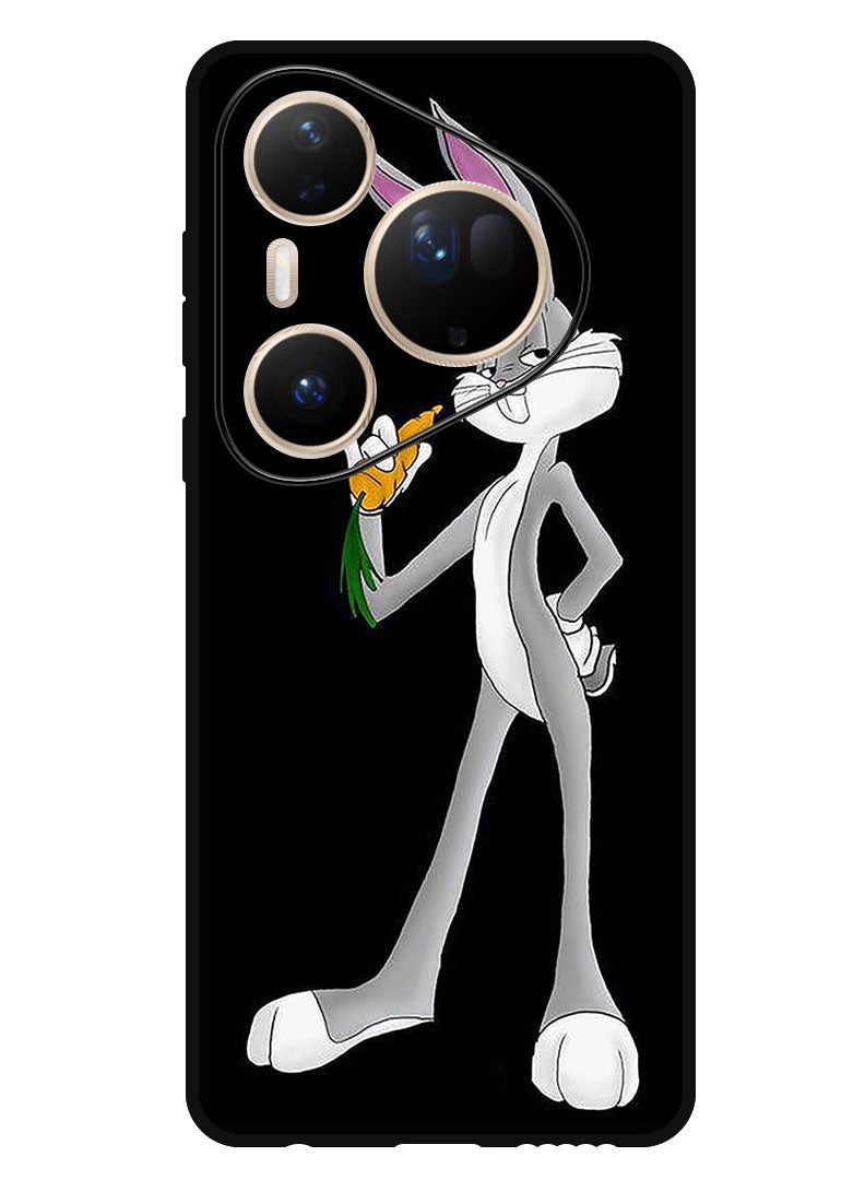Theodor Case Compatible with Huawei Pura 80 Ultra 6.6 Inch Protection Shockproof Bumper Cover Rabbit - Image 1