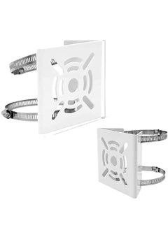 TUNC TUNC Mount Camera Loop Bracket for CCTV Security Camera Indoor Outdoor Universal Compatible in White Color  - Image 1