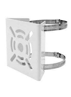 TUNC TUNC Mount Camera Loop Bracket for CCTV Security Camera Indoor Outdoor Universal Compatible in White Color  - Image 3