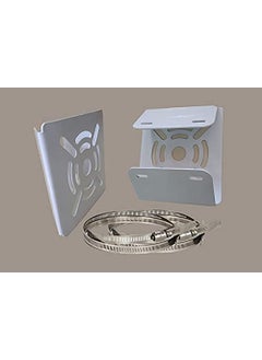TUNC TUNC Mount Camera Loop Bracket for CCTV Security Camera Indoor Outdoor Universal Compatible in White Color  - Image 2