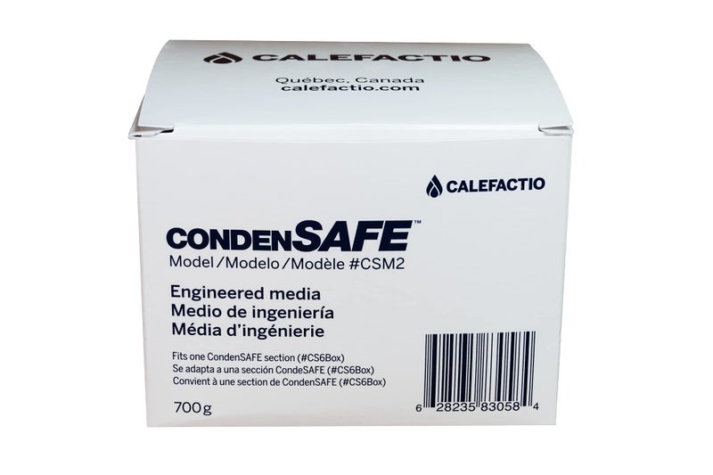 Calefactio CSM2 CondenSAFE condensate Neutralizer Media Refill Bag Replacement for Residential condensing Gas Boiler Water Heater and Other Gas Heating Devices