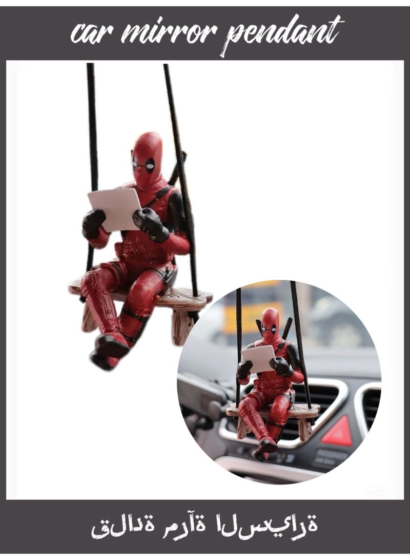 ماكدو مسبار خلفي للسيارة بتصميم كرتوني لشخصية ديبيدول كتبت ديكور داخلي لسيارة - Image 1