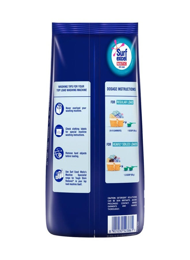 سيرف إيكسل مسحوق غسيل Surf Excel Matic ذو التحميل العلوي 1 كجم - Image 2