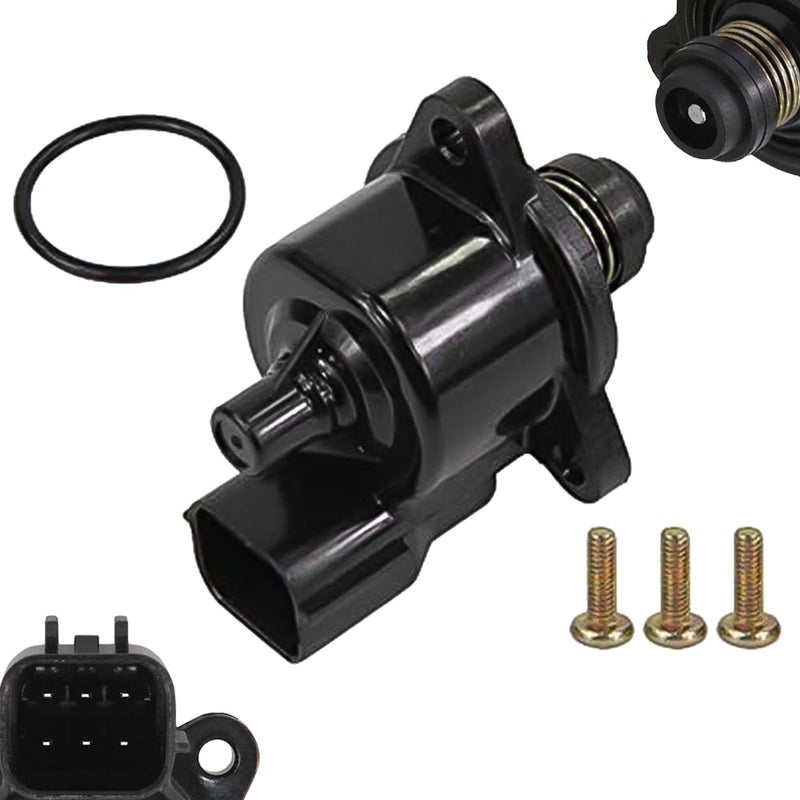 ZBN MD628318 MD628166 AC571 Idle IAC Air Control Valve Fit for Mitsubishi Eclipse Galant Lancer, Chrysler Sebring, Dodge Stratus, 2000 2001 2002 2003 2004 2005