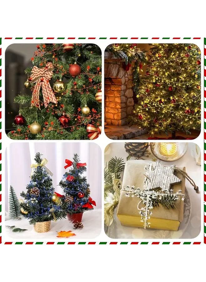 Three Pack Decorative Iron Wire Vine Garland 750cm for Christmas Yard - Image 4