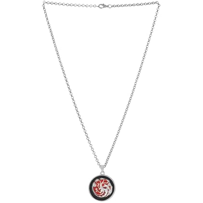 rayihni Dragons On The Wall- Game Of Thrones 100% Stainless Steel Pendant For Boys And Men (Ycfjpd-806Gotrd) - Image 5