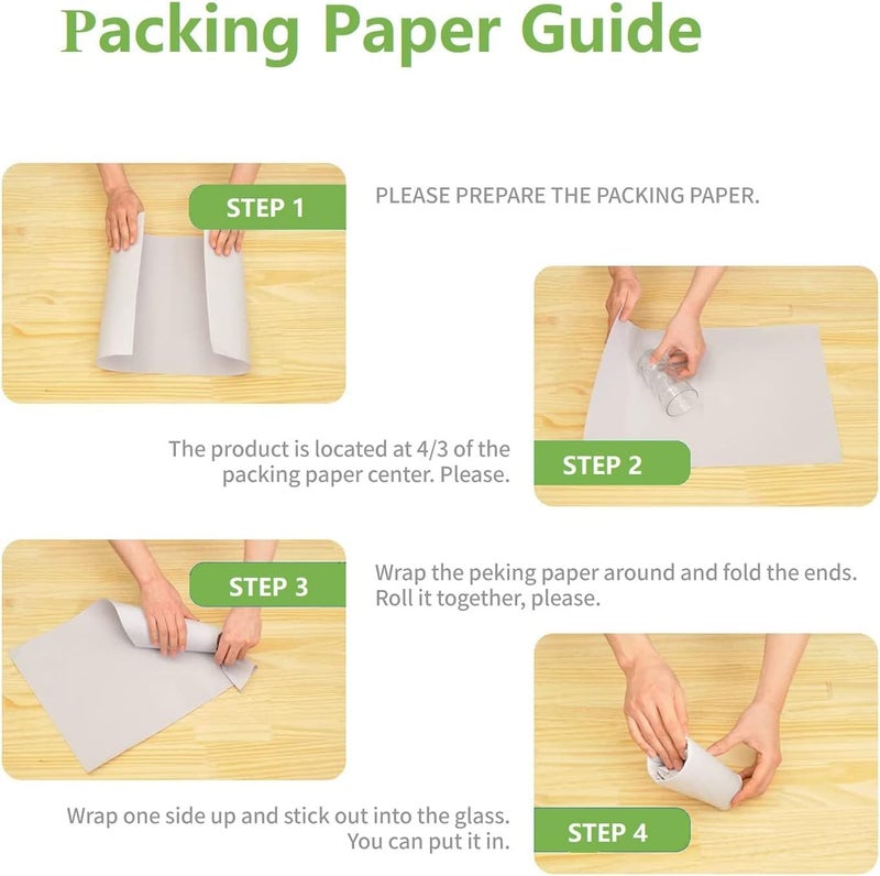 Shinok Large Packing Paper Sheets for Moving 31" x 21.5" Packaging Newsprint Paper 400 Pack Packing Paper for Wrapping Fragiles,Box Fillers for Moving Supplies 16.8Lbs - Image 5