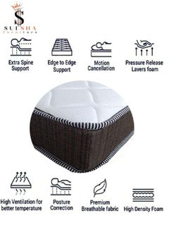 SULSHA Premium Medical Mattress Double Size 120x200x20 cm  - Image 4