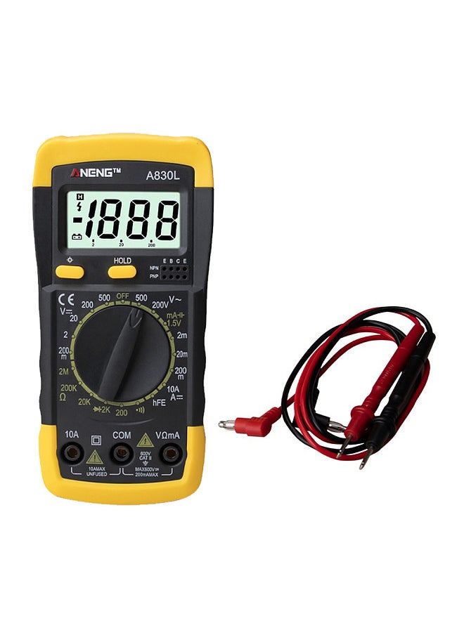 Generic Digital LCD Voltmeter Ammeter Ohmmeter Multimeter Volt AC DC Tester Meter  - Image 1
