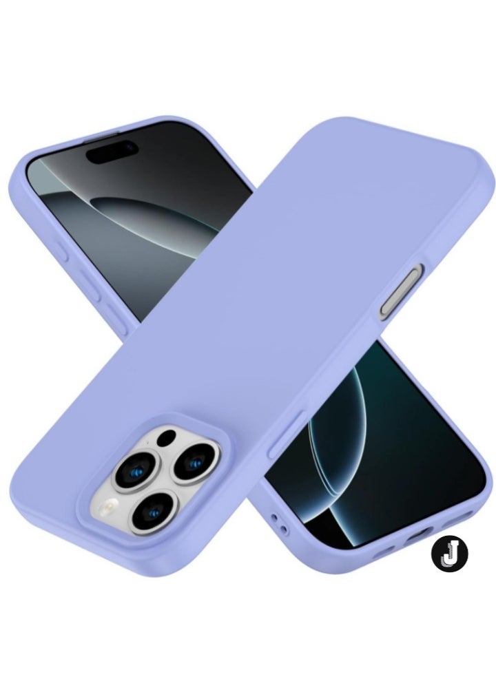 JAJEEK "iPhone 16 Pro Max Slim Fit Light Blue TPU Case – Soft, Flexible Silicone Back Cover for Sleek and Reliable Protection" - Image 1