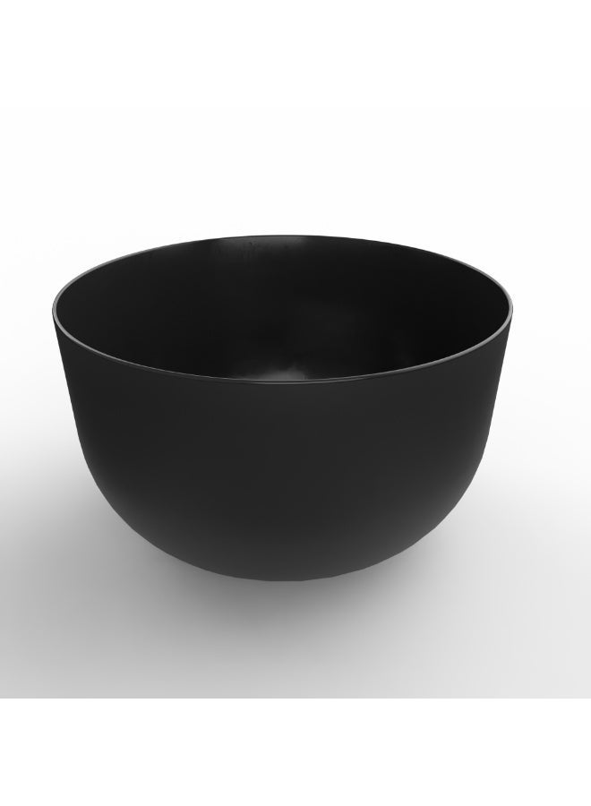 EasyGO Easy-Go Set of Reusable Plastic Bowls 1.1L (3 Bowls) BPA Free PP – Microwave, Freezer & Dishwasher Safe - Space Grey - Image 2